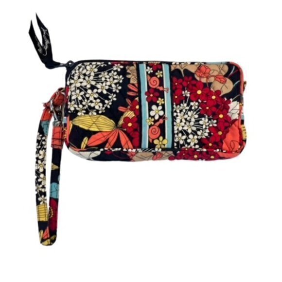 Vera Bradley Happy Snails Pattern Small Carry Shoulder Bag BOHO COTTAGECORE EUC - Picture 5 of 6